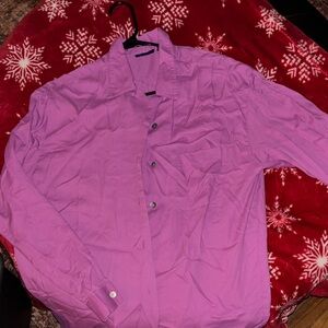 Gap Pink Button-Up Shirt